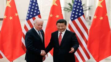 US President Joe Biden with Chinese counterpart Xi Jinping