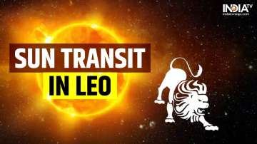 Sun transit in Leo