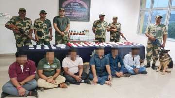 BSF foils attempt smuggling of silver ornaments, liquor at Bangladesh border