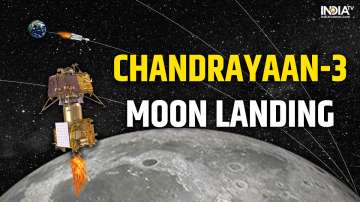 Chandrayaan-3 landing, Chandrayaan-3 landing live