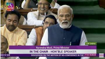 PM Modi in Lok Sabha