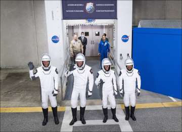 NASA, SpaceX launch 4 astronauts from 4 countries 