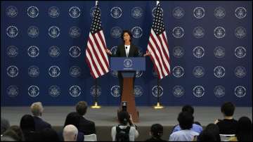 US Commerce Secretary Gina Raimondo during her visit to China