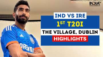 IND vs IRE 1st T20I Highlights