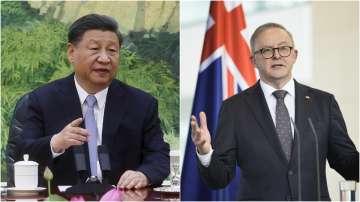 Chinese President Xi Jinping and Australian PM Anthony Albanese