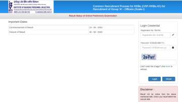 IBPS PO prelims result 2023, ibps result, ibps rrb po result 2023 direct download link,