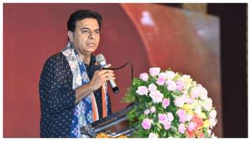  Telangana Handlooms and Textiles Minister KT Rama Rao 