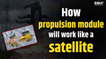 The propulsion module will play a key role in communication between lander and the ISRO control room