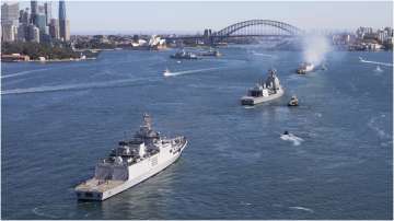 The Malabar exercise taking place in Sydney, Australia on Friday