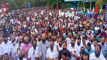 People take a pledge held in solidarity with the people of violence-hit Manipur, in Ernakulam (Representational image)