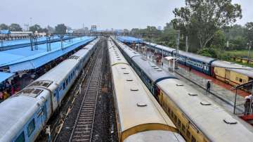 Woman pushed out of moving train