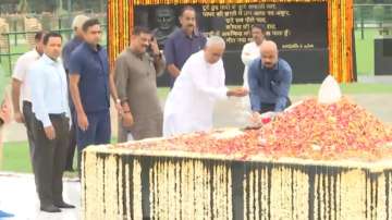 Nitish Kumar, Atal Bihari Vajpayee, Atal Samadhi Sthal