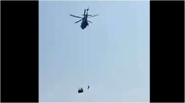 Pakistan Army launches rescue operations for the 8 people trapped in the cable car in Khyber Pakhtunkhwa