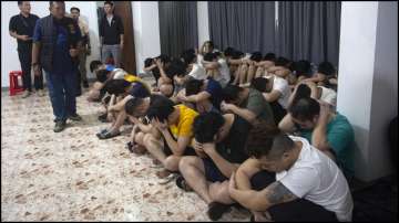 Chinese nationals arrested by police in Batam, Indonesia