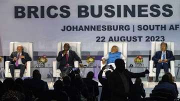 PM Narendra Modi at the BRICS Business Forum Leaders' Dialogue