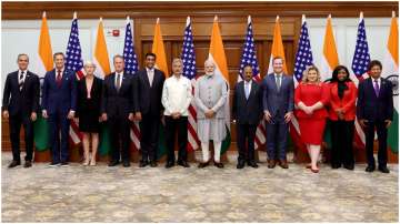 PM Modi, EAM Jaishankar with the US delegation including Ro Khanna