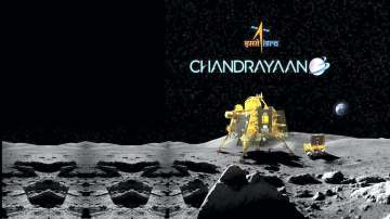 Illustration of Chandrayaan-3 landing