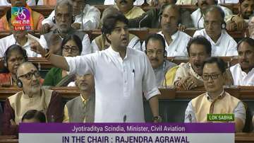 Union Minister Jyotiraditya Scindia