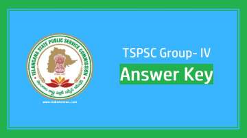 TSPSC Group 4 answer key, TSPSC Group 4 answer key link