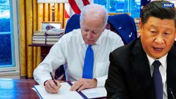 US President Joe Biden and his Chinese counterpart Xi Jinping. 