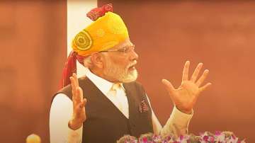 PM Narendra Modi at Red Fort