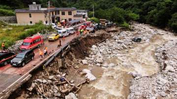 China mudslide