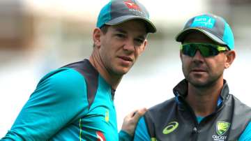 Tim Paine (Left) and Ricky Ponting (Right)