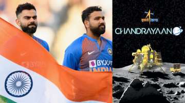 Indian cricketers reacted to successful moon mission on the lunar south pole