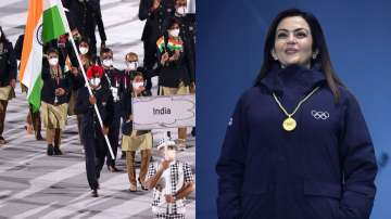 IOC member Nita Ambani announced India as the host of the 141st session