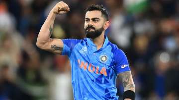 Virat Kohli during the Pakistan game at T20 World Cup in October 2022