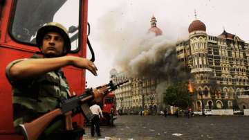 Taj hotel attacked by Pakistani terrorists in Mumbai in 2008