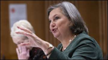 US Acting deputy Secretary of State and Under Secretary of State for Political Affairs Victoria Nuland.