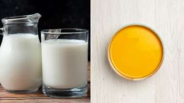 Milk with ghee