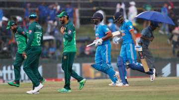 Heavy rain is predicted today in Colombo as India take on Pakistan in Super Fours