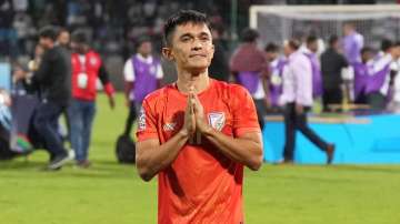 Sunil Chhetri was the only notable face in India's revised 17-member squad for Asian Games