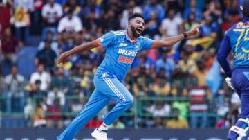 Mohammed Siraj was on a roll in the Asia Cup final, taking five wickets in no time against Sri Lanka