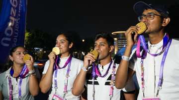 Historic gold for India in the team's equestrian dressage event