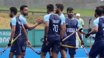 Captain Harmanpreet Singh led from the front with four goals as India annihilated Pakistan 10-2 in Pool A match