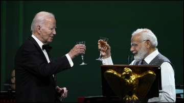 US President Joe Biden with Prime Minister Narendra Modi