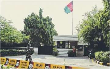 The Afghan Embassy in New Delhi