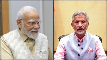 Prime Minister Narendra Modi and External Affairs Minister Dr S Jaishankar