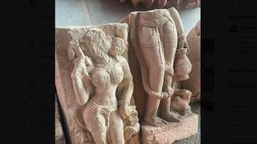 Remains of ancient temple found under Ram Janmbhoomi site in Ayodhya, Uttar Pradesh 