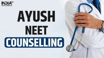 AYUSH NEET UG Counselling 2023 round 1 registration