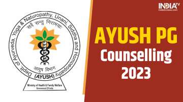 AYUSH PG Counselling 2023 Round 1 registration, AYUSH PG Round 1 registration