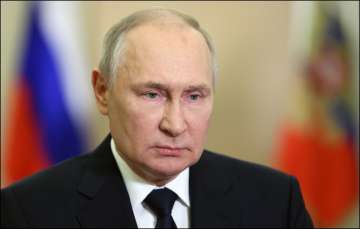 Russian President Vladimir Putin at the event