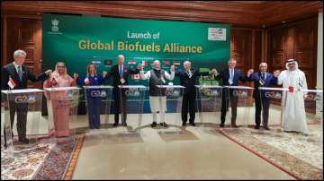 Prime Minister Narendra Modi launches the Global Biofuels Alliance in presence of other G20 leaders