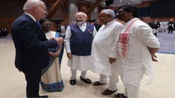 President Droupadi Murmu, US President Joe Biden, PM Modi, Bihar CM Nitish Kumar, Jharkhand CM Hemant Soren