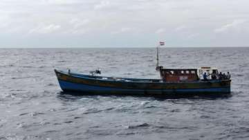 Distressed fishing vessel