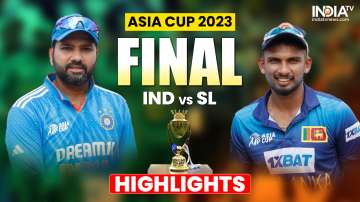 India vs Sri Lanka in Asia Cup 2023 final