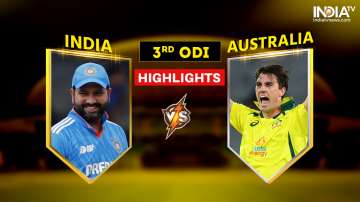 IND vs AUS 3rd ODI Highlights 